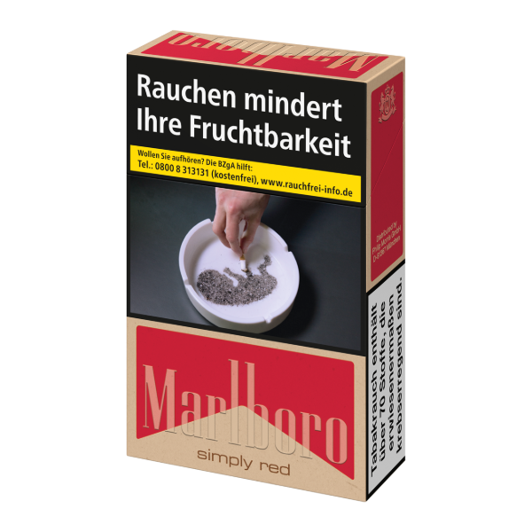 Marlboro Simply Red 10 x 20 Zigaretten Marlboro Simply Red 10 x 20 Zigaretten